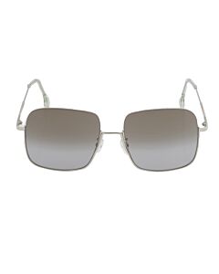 Paul Smith Cassidy 55 mm Shiny Silver Sunglasses