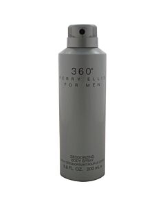 Perry Ellis Men's 360 Degrees Deodorant Body Spray 6.8 oz Bath & Body 8440610100486
