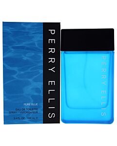 Perry Ellis Men's Pure Blue EDT 3.4 oz Fragrances 844061012417