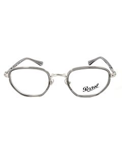 Persol 48 mm Smoke Eyeglass Frames
