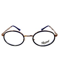Persol 50 mm Brown Eyeglass Frames