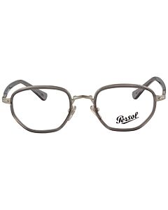 Persol 50 mm Smoke Eyeglass Frames