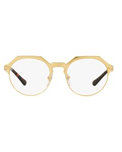 Persol 51 mm Gold Eyeglass Frames