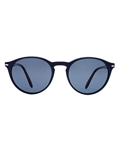 Persol 52 mm Dusty Blue Sunglasses