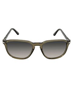 Persol 52 mm Olive Green Transparent Sunglasses