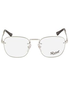 Persol 52 mm Silver Eyeglass Frames