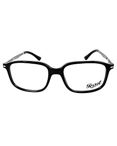 Persol 53 mm Black Eyeglass Frames