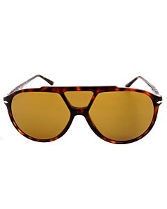 Persol 59 mm Havana Sunglasses