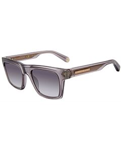 Philipp Plein 52 mm Transparent Grey Sunglasses