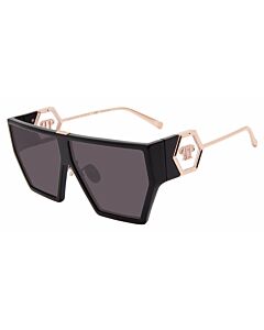 Philipp Plein 65 mm Shiny Black Sunglasses
