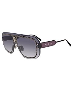 Philipp Plein 99 mm Matte Black Sunglasses