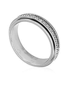 Piaget Possession 18k White Gold .56 CT Diamond Wedding Ring