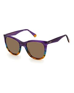 Polaroid 52 mm Violet Multicolor Sunglasses