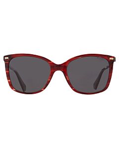 Polaroid 55 mm Red Havana Sunglasses