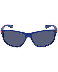 Polaroid 58 mm Blue Orange Sunglasses