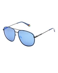 Polaroid 59 mm Blue Sunglasses