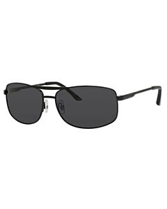 Polaroid 62 mm Semi Matte Black Sunglasses