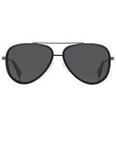 Polaroid Core 57 mm Matte Black Sunglasses