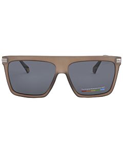 Polaroid Core 58 mm Matte Brown Sunglasses