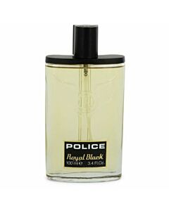Police Men's Royal Black EDT Spray 3.4 oz (Tester) Fragrances 679602299923