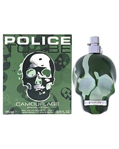 Police To Be Camouflage by Police for Men - 2.5 oz EDT Spray