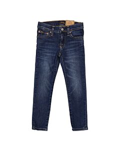 Polo Ralph Lauren Girls Kyra Wash Denim Jeans