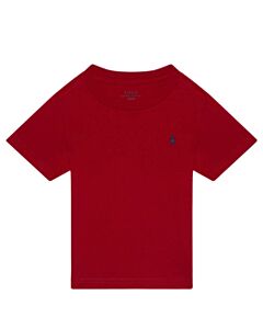Polo Ralph Lauren Kids Red Cotton Jersey Signature Pony T-Shirt