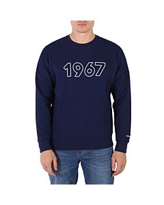 Polo Ralph Lauren Men's Blue 1967-logo Long Sleeve Sweatshirt