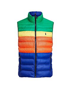 Polo Ralph Lauren Men's Colorblock Packable Puffer Gilet Vest