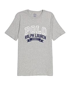 Polo Ralph Lauren Men's Grey Graphic T-Shirt