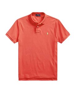 Polo Ralph Lauren Men's Red Embroidered-Logo Polo Shirt
