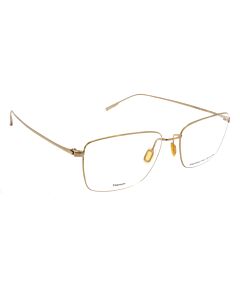 Porsche Design 55 mm Gold Eyeglass Frames