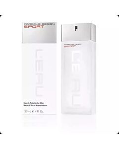 Porsche Design Men's Sport L'eau EDT Spray 4.0 oz (Tester) Fragrances 3351500801329