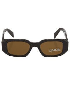 Prada 49 mm Black;Yellow Marble Sunglasses