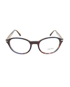 Prada 49 mm Denim Tortoise Eyeglass Frames