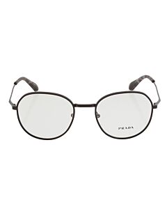 Prada 51 mm Matte Black Eyeglass Frames