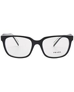 Prada 52 mm Black/White Eyeglass Frames
