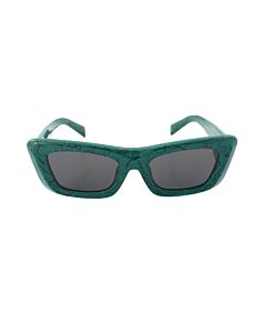 Prada 52 mm Green Marble Sunglasses