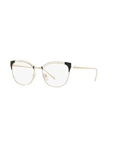 Prada 53 mm Pale Gold Eyeglass Frames