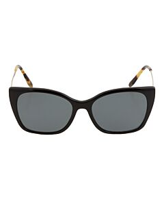 Prada 54 mm Black/Gold Sunglasses