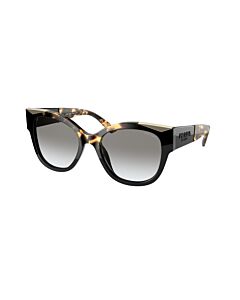 Prada 54 mm Black/Medium Havana Sunglasses
