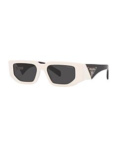 Prada 54 mm White/Black Sunglasses