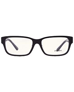 Prada 57 mm Black Eyeglass Frames