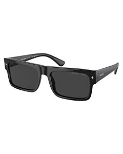 Prada 57 mm Black Sunglasses