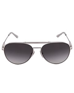 Prada 57 mm Silver Sunglasses