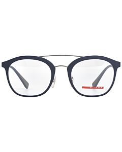 Prada Linea Rossa 50 mm Blue Rubber Eyeglass Frames