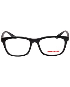 Prada Linea Rossa 55 mm Black Rubber Eyeglass Frames