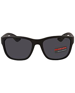 Prada Linea Rossa 55 mm Black Sunglasses