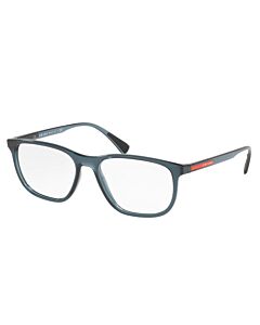 Prada Linea Rossa 55 mm Transparent Avio Light Blue Eyeglass Frames