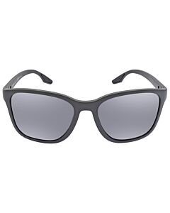 Prada Linea Rossa 57 mm Gray Rubber Sunglasses